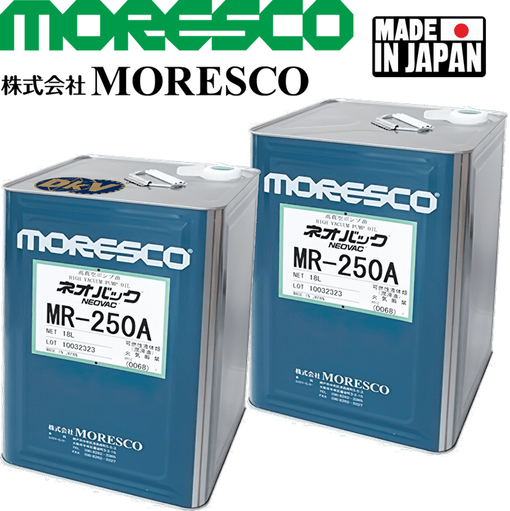 Dầu chân không Moresco MR-250A, Moresco vacuum oil MR-250A