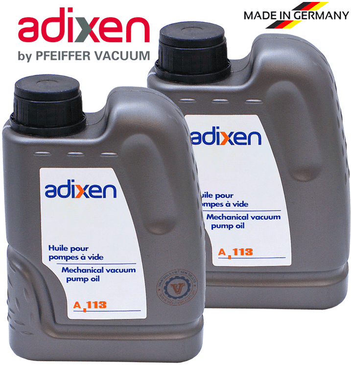 Dầu chân không Pfeiffer A113, dầu bơm chân không Pfeiffer A113, dầu bơm hút chân không Pfeiffer A113, Pfeiffer vacuum oil A113