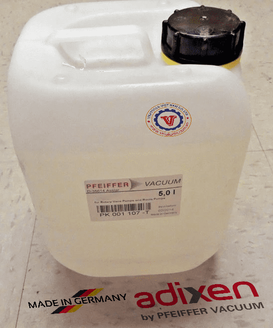 Dầu chân không Pfeiffer F4, dầu bơm chân không Pfeiffer F4, dầu bơm hút chân không Pfeiffer F4, Pfeiffer vacuum oil F4