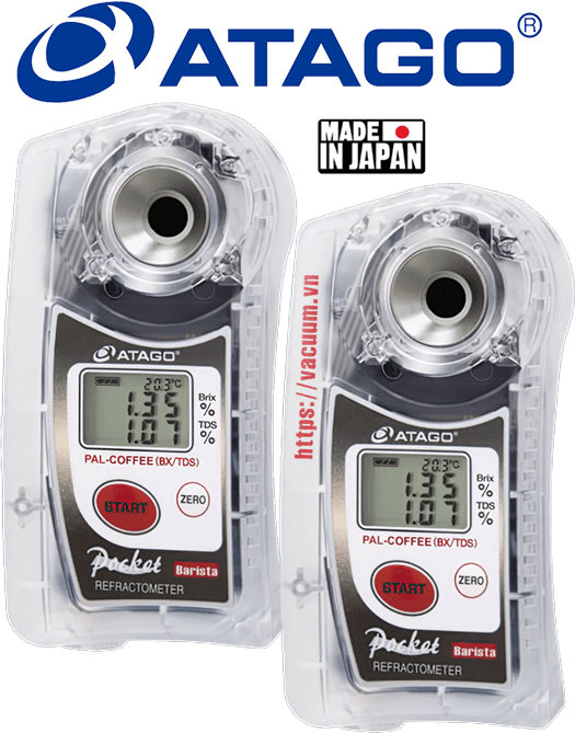 Coffee Refractometer ATAGO PAL-COFFEE (BX-TDS) Taschen