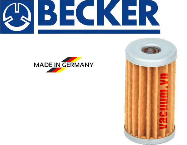 Lọc dầu bơm chân không Becker 06530082000, Becker filter cartridge 06530082000:
