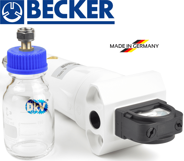 Lọc dầu bơm chân không Becker 74007009303, Becker filter 74007009303