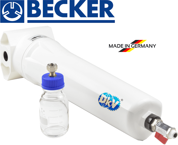 Lọc dầu bơm chân không Becker 74007011303, Becker filter 74007011303