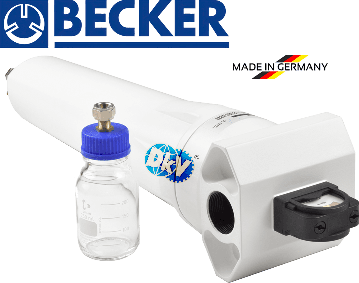 Lọc dầu bơm chân không Becker 74007013303, Becker filter 74007013303