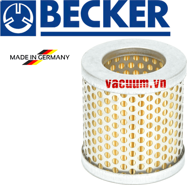 Lọc dầu bơm chân không Becker 84040105000, Becker filters cartridge 84040105000