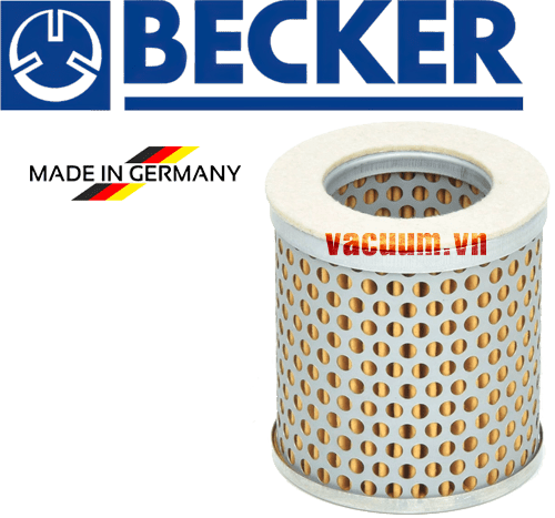 Lọc dầu bơm chân không Becker 84040405000, Becker filters cartridge 84040405000