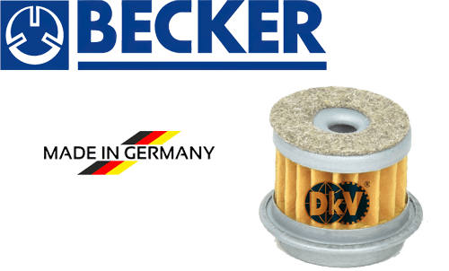Lọc dầu bơm chân không Becker 90950100000, Becker Filter Cartridge 90950100000