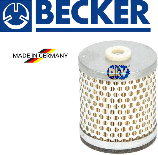 Lọc dầu bơm chân không Becker 90950300000, Becker Filter Cartridge 90950300000