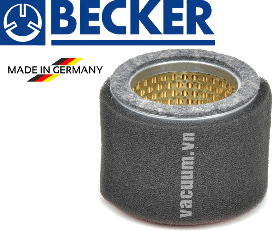 Lọc dầu bơm chân không Becker 90950601000, Becker filter cartridge 90950601000