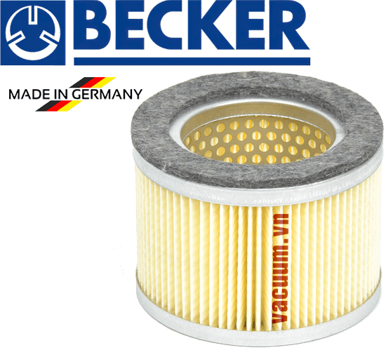 Lọc dầu bơm chân không Becker 90950700000, Becker filter cartridge 90950700000