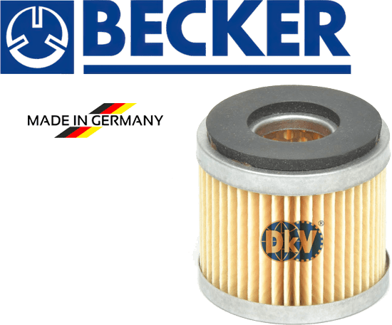 Lọc dầu bơm chân không Becker 90950900000, Becker filter cartridge 90950900000