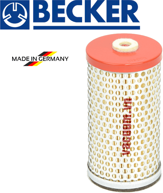 Lọc dầu bơm chân không Becker 90951000000, Becker filter cartridge 90951000000