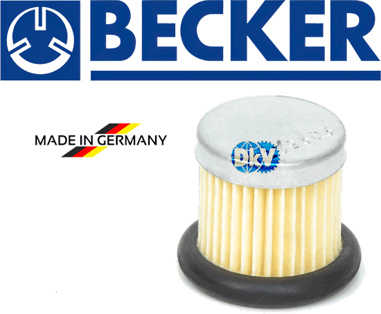 Lọc dầu bơm chân không Becker 90952700000, Becker filter cartridge 90952700000