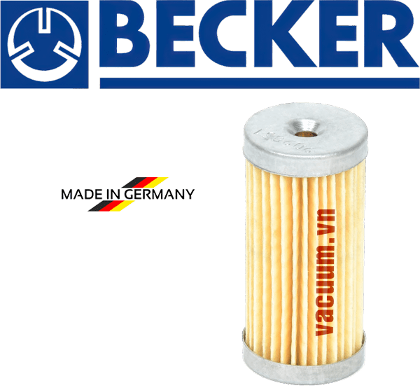 Lọc dầu bơm chân không Becker 90953100000, Becker filter cartridge 90953100000