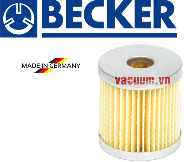 Lọc dầu bơm chân không Becker 90953500000, Becker filter cartridge 90953500000