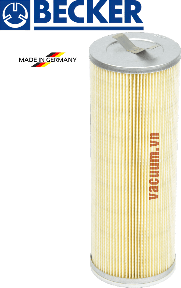 Lọc dầu bơm chân không Becker 90954800000, Becker filter cartridge 90954800000