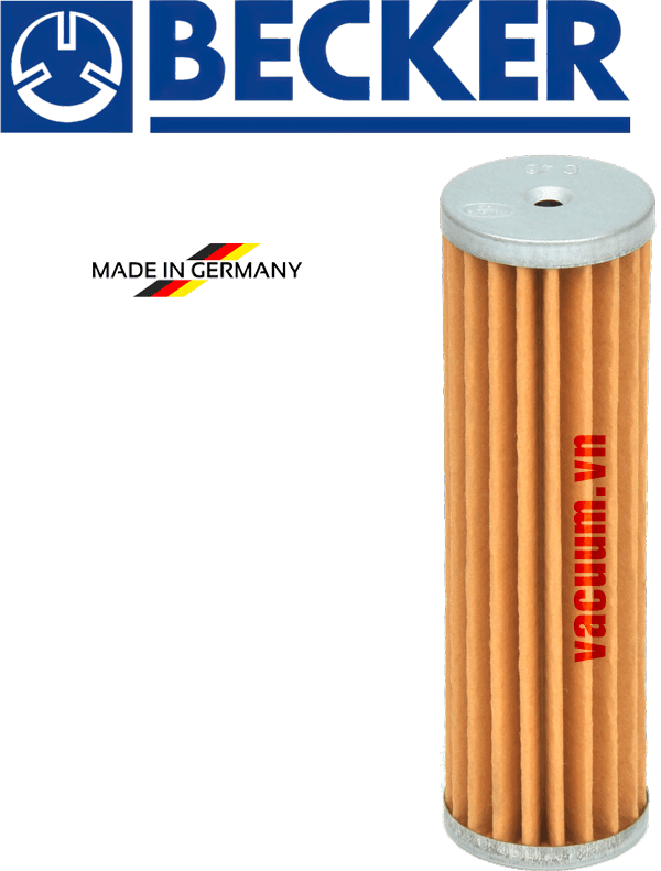 Lọc dầu bơm chân không Becker 90954900000, Becker filter cartridge 90954900000