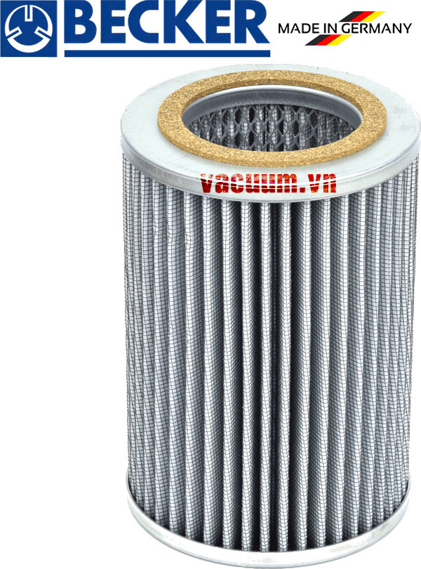 Lọc dầu bơm chân không Becker 90955000400, Becker filter cartridge 90955000400