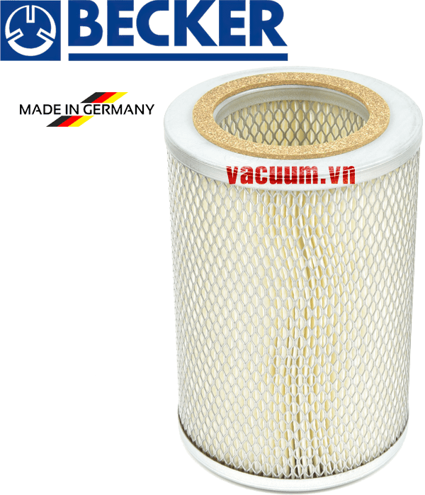 Lọc dầu bơm chân không Becker 90955000500, Becker filter cartridge 90955000500