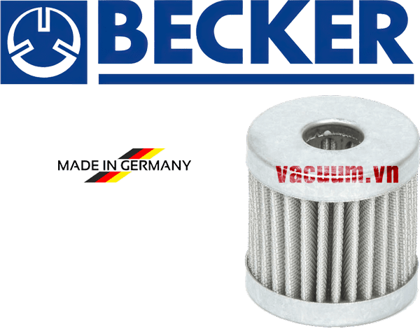 Lọc dầu bơm chân không Becker 90955400000, Becker filter cartridge 90955400000