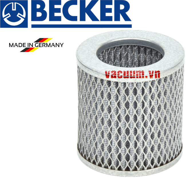 Lọc dầu bơm chân không Becker 90956200000, Becker filter cartridge 90956200000