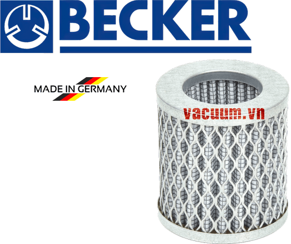 Lọc dầu bơm chân không Becker 90956500000, Becker filter cartridge 90956500000