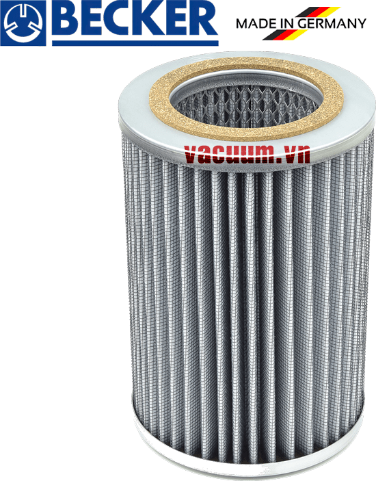 Lọc dầu bơm chân không Becker 90956700000, Becker filter cartridge 90956700000