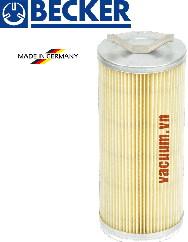 Lọc dầu bơm chân không Becker 90956800000, Becker filter cartridge 90956800000