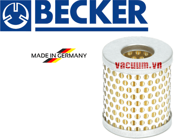 Lọc dầu bơm chân không Becker 90957100000, Becker filter cartridge 90957100000