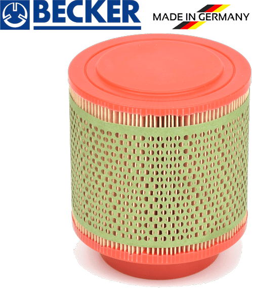 Lọc dầu bơm chân không Becker 90957300000, Becker filter cartridge 90957300000