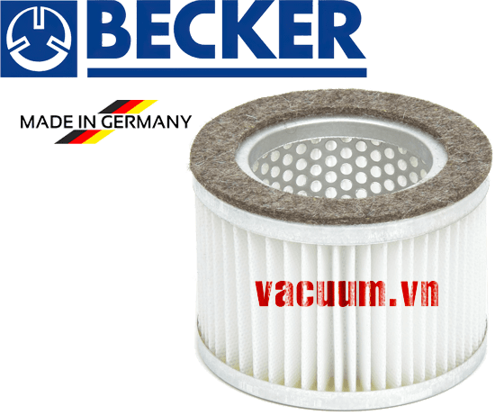 Lọc dầu bơm chân không Becker 90958700000, Becker filter cartridge 90958700000