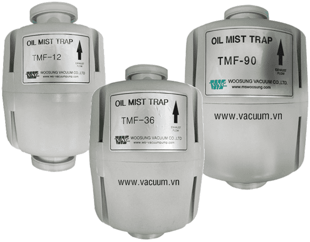 Lọc tách dầu chân không Woosung TMF-36, Woosung oil mist trap for filtering TMF-36